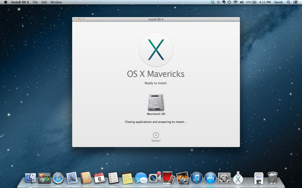Mavericks 10.9 download mac high sierra