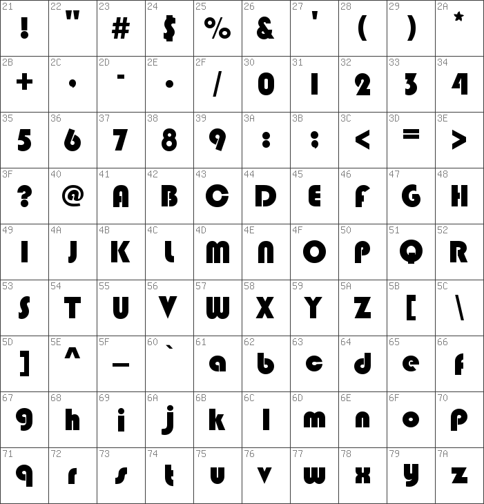 Bauhaus fonts free download